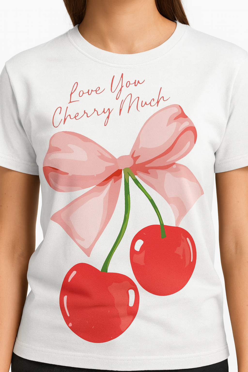 Love You Cerezas Lazo