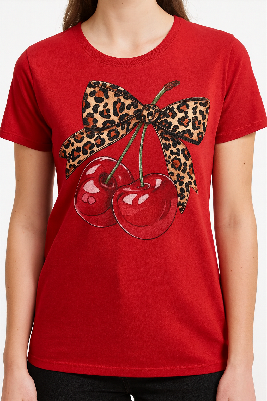 Cerezas Lazo Animal Print